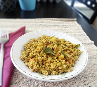 Egg Bhurji Recipe (Anda Burji Recipe) – Indian scrambled eggs recipe