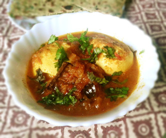 Egg Masala Curry Recipe – Spicy Egg Curry (Anda Curry) Recipe
