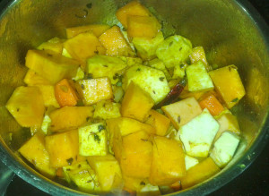 sweet potato and pumpkin curry 5