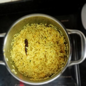south indian easy lemon rice