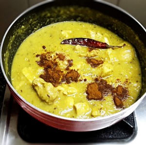 chicken with lentils stew