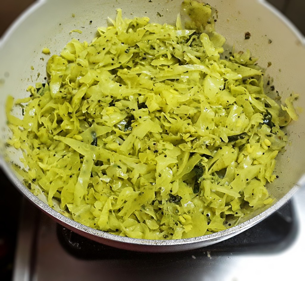 stir fry cabbage indian