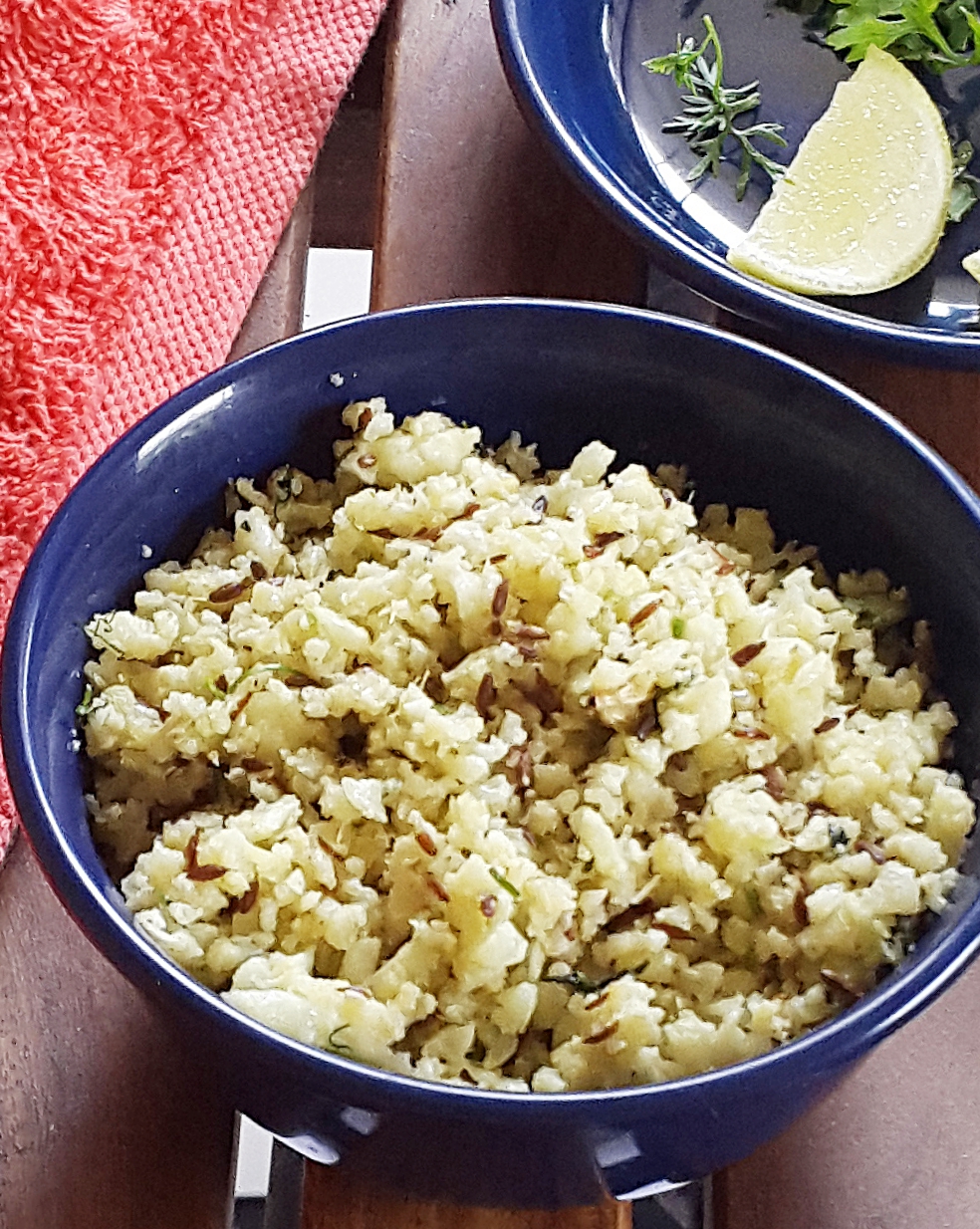 cauliflower rice (couscous) recipe