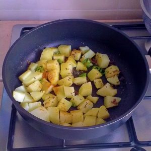 indian-recipe potatoes with cumin seeds